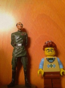 Moff with a sample from Lego's new 'Dirk' line